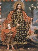 st.joseph and the christ child Dirck van  Delen